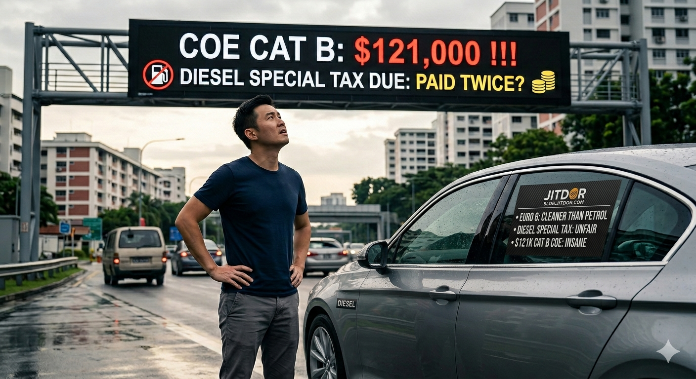 The Diesel Triple-Whammy: Why the Singapore Car Tax System is Officially Broken